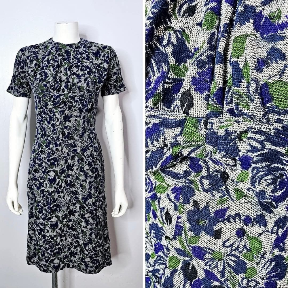 Vintage Floral Jonathan Logan Wiggle Dress